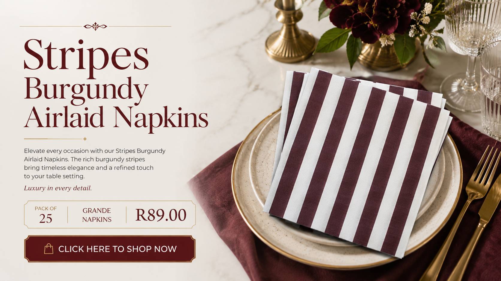 Airlaid Napkins | High Quality Serviette - Home 2026 2 slide 1