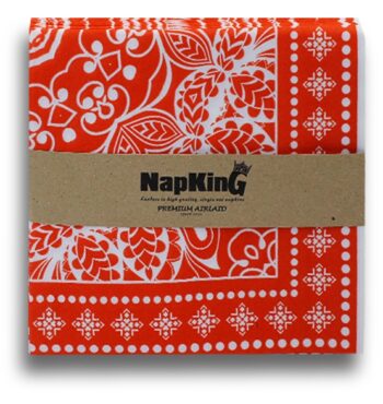 Ornamental-Lace-Airlaid-Serviettes-Napkins-red