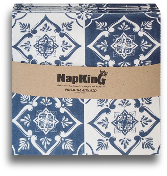 Delft-Tile-Airlaid-Napkins-serviette Delft-Tile-Airlaid-Napkins-serviette