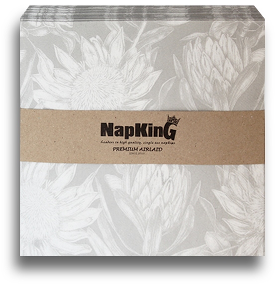 Protea-grey-Airlaid-Napkins_serviettes Protea-grey-Airlaid-Napkins_serviettes