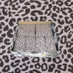Pale Pink Leopard Napkins Box