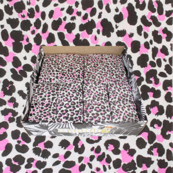 Pink Leopard Napkins Box
