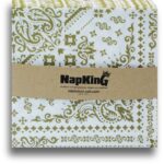 Ornamental-Bandana gold-Airlaid-Napkins