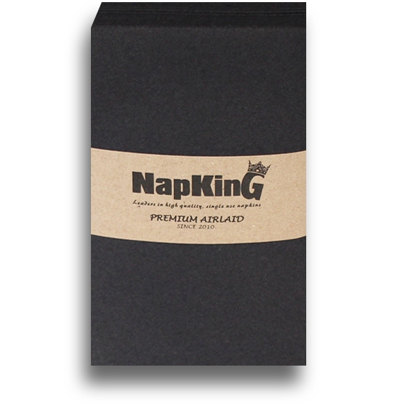 Black-Airlaid-Napkins-slim cut serviettes Black-Airlaid-Napkins-slim cut serviettes