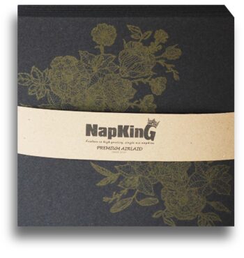 Flower-Bunch-black-Airlaid-Napkins_serviettes