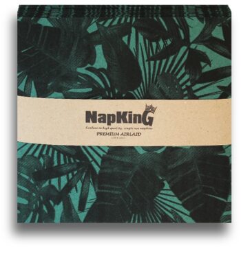 Leaves-Tropical-Bottle-Green-Airlaid-Napkins_serviettes