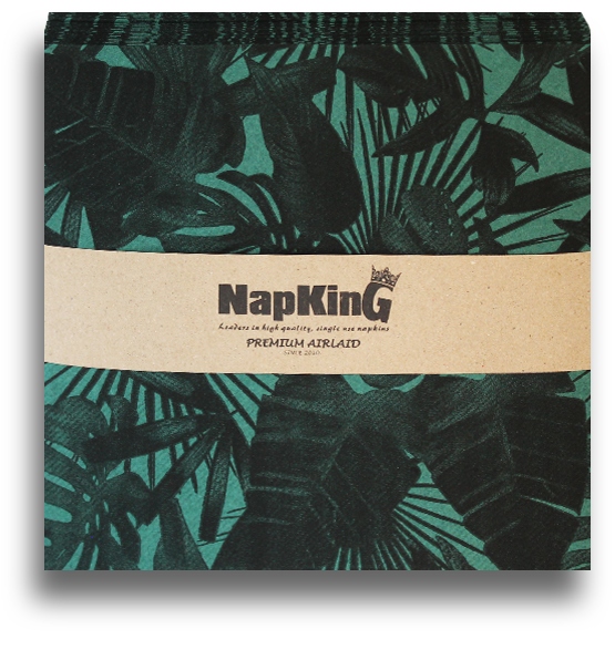 Leaves-Tropical-Bottle-Green-Airlaid-Napkins_serviettes Leaves-Tropical-Bottle-Green-Airlaid-Napkins_serviettes