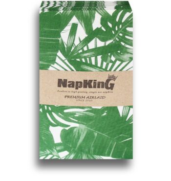 Leaves-Tropical-Green-Airlaid-Napkins-slimcut_serviettes