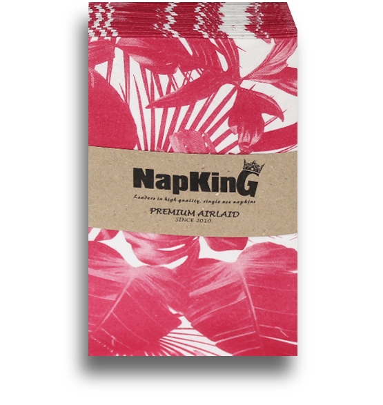 Leaves-Tropical-Red-Airlaid-Napkins-slimcut_serviettes Leaves-Tropical-Red-Airlaid-Napkins-slimcut_serviettes