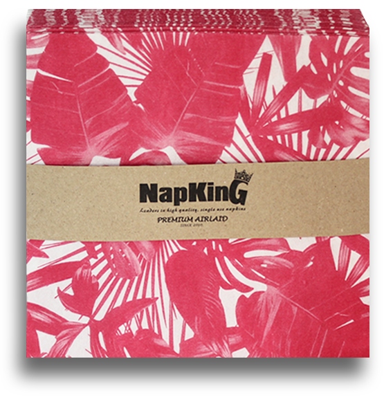 Leaves-Tropical-Red-Airlaid-Napkins_serviettes Leaves-Tropical-Red-Airlaid-Napkins_serviettes