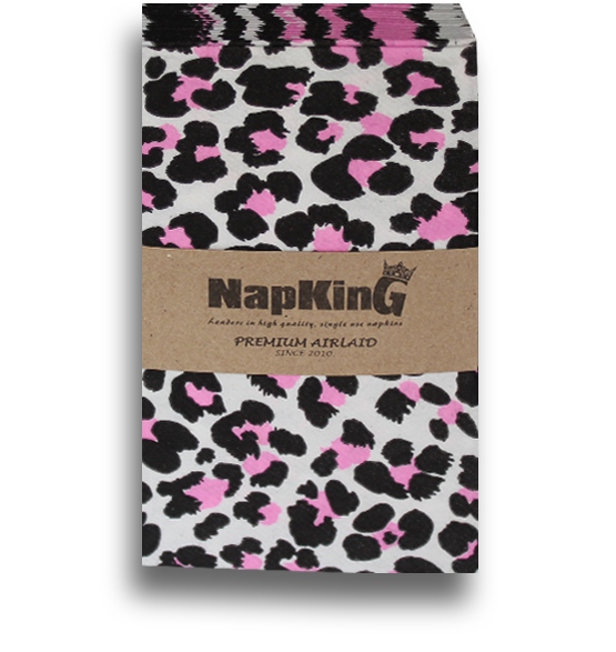 Leopards-pink-Airlaid-Napkins-slimcut_serviettes Leopards-pink-Airlaid-Napkins-slimcut_serviettes
