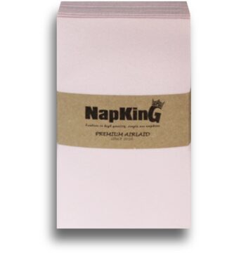 Pale-Pink-Airlaid-Napkins-slimcut serviettes