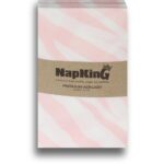 Animal Zebra Slim Cut Pink Airlaid Napkins 1 Pale-Pink–Zebra-Airlaid-Napkins-slimcut_AnyMaking