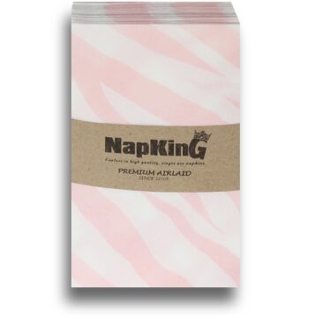 Pale-Pink--Zebra-Airlaid-Napkins-slimcut_AnyMaking