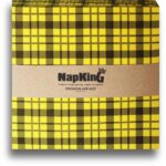 Yellowy-Tartan-Airlaid-Napkins serviettes