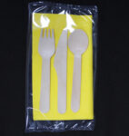 Picnic Set - Yellow Airlaid Napkins - 10 Packs 1 Yellow-Picnic-Packs-Airlaid-Napkins