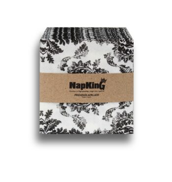 Black-cocktail-Damask-Airlaid-Napkins