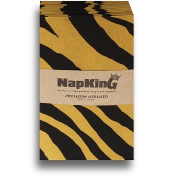 Gold-Zebra-Airlaid-Napkins-slimcut_AnyMaking