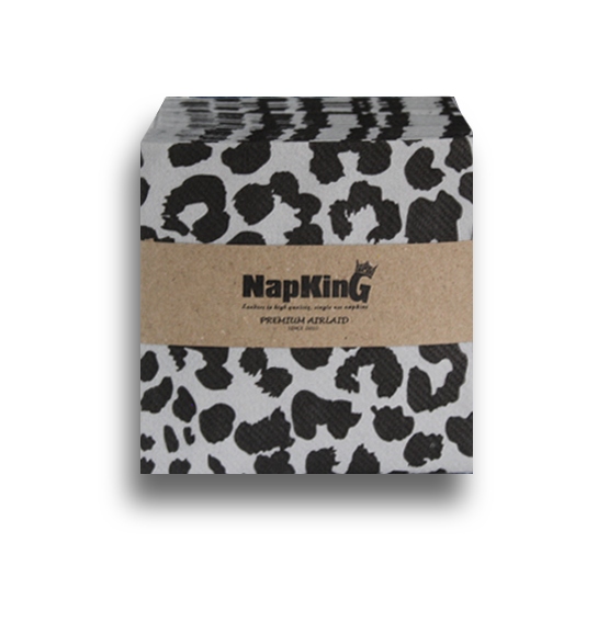 Grey-Leopard-cocktail-Airlaid-serviettes-Napkins- Grey-Leopard-cocktail-Airlaid-serviettes-Napkins-