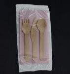 Picnic Set - Light Pink Airlaid Napkins - 10 Packs 1 Pale-Pink-Picnic-Packs-Airlaid-Napkins-2