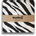 Animal Zebra Grande White & Black Airlaid Napkins 1 White-Zebra-Airlaid-Napkins_serviettes