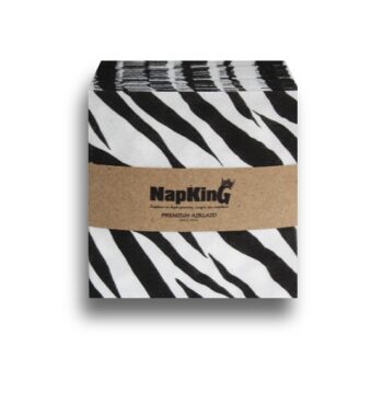 White-Zebra-cocktail-Airlaid-serviettes-Napkins-1