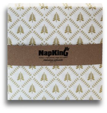 Christmas Gold Trees airlaid Napkins