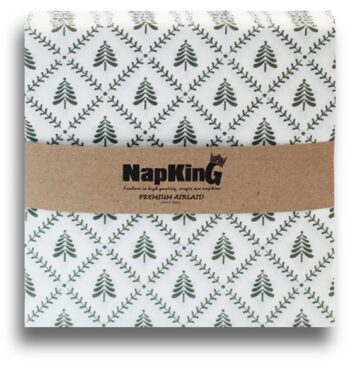 Christmas Green Tree Airlaid Napkins