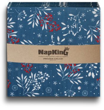 Festive-Red-Berries-Airlaid-Napkins-Serviettes