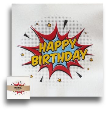 Happy-Birthday-Punch-star Serviettes