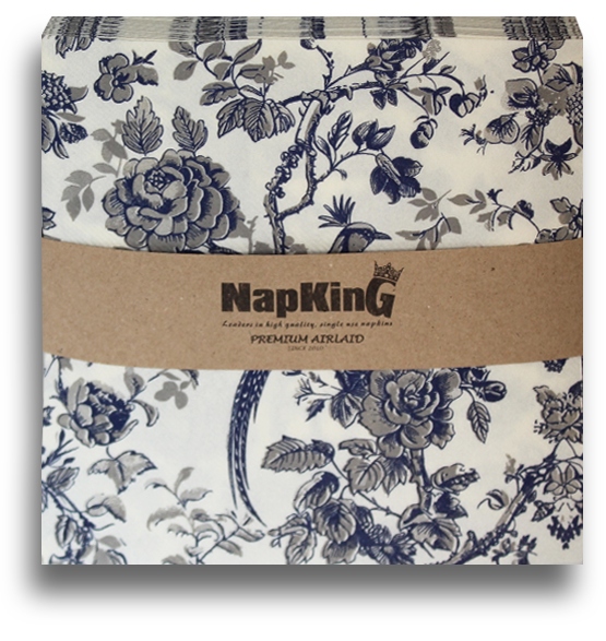 Vintage-Flowers-Airlaid-Napkins Vintage Flowers Airlaid Napkins