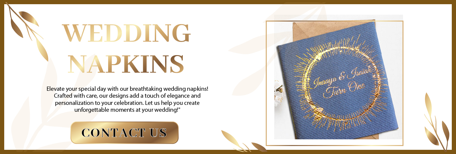 Wedding Napkins serviettes
