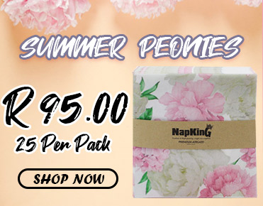 Airlaid Napkins | High Quality Serviettes 6 PEONIES-airlaid-serviettes-napkinsx3-2