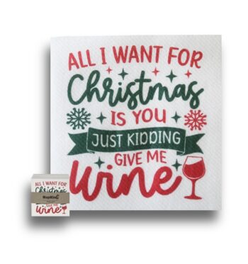 christmas cocktail napkins
