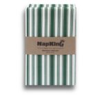 Green Christmas napkins serviettes