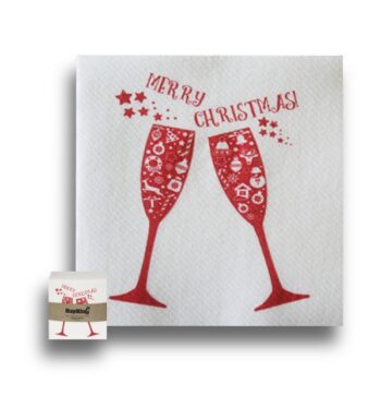 merry christmas napkins