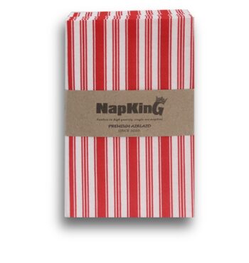 red christmas napkins