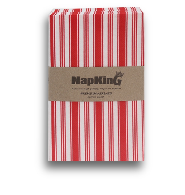Red-Christmas-Stripes-Napkins-serviettes (2) red christmas napkins