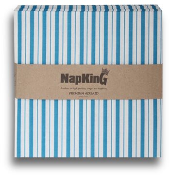 Blue Stripes Napkins