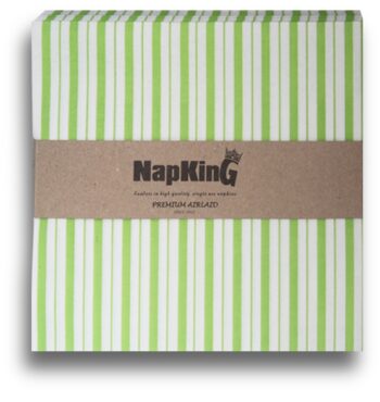 Green Stripes Napkins