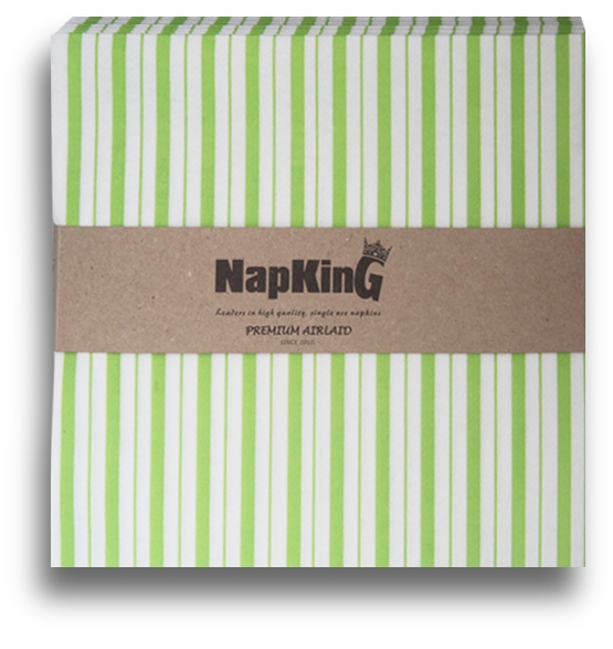 Green-Stripes-Napkins Green Stripes Napkins