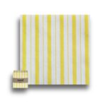 Stripes Yellow Cocktail Napkins 20cmx20cm 1 Yeallow-Stripes-Airlaid-Napkins-serviettes-cocktail