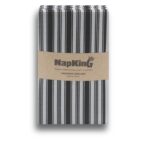 Stripes Beton Grey Airlaid Napkins Slim Cut 20cmx40cm 1 Beton-Grey-Stripes-Napkins-slimcut