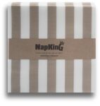 Stripes Cacao Airlaid Napkins 40cmx40cm (Qty 25) 1 Brown-Stripes-Airlaid-Napkins-3_AnyMaking