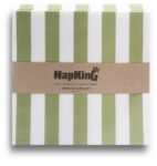 Stripes Olive Airlaid Napkins 40cmx40cm (Qty 25) 1 Olive-Stripes-Napkins 3