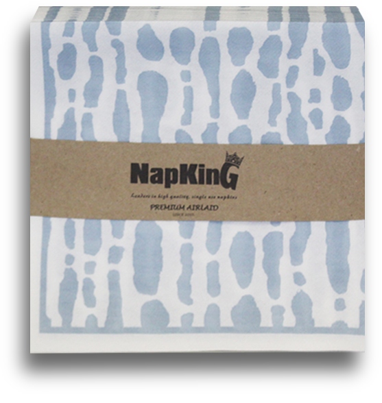 Abstract-Leopard-Blue-Grande-Airlaid-Napkins_ Abstract Leopard Blue Grande Airlaid Napkins