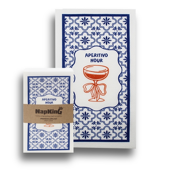 Aperitivo-hours-Napkins-Slimcut-serviettes-NAPKING Aperitivo-hours-Napkins-Slimcut-serviettes-NAPKING