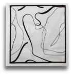 Minimalist abstract napkins