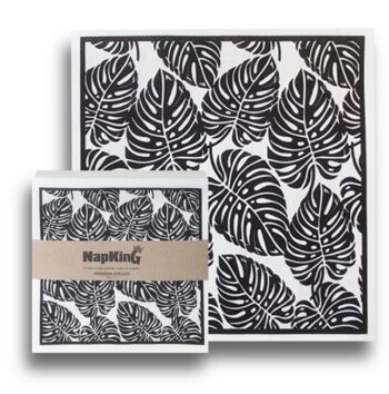 Palm-Black-Grande-Airlaid-Napkins_serviettes