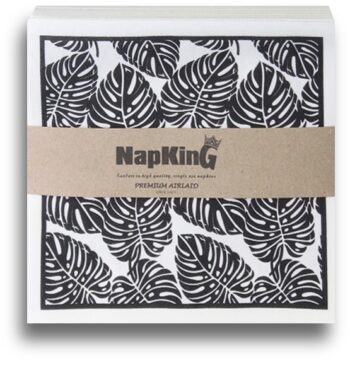 The Black Palm Airlaid Napkins